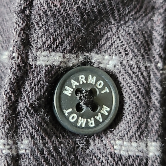 MARMOT MOUNTAIN WORKS Midweight Flannel gray size XL - Picture 5 of 13